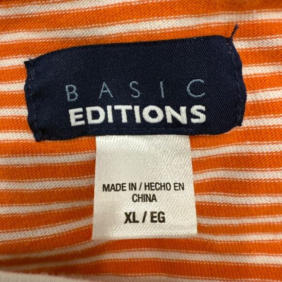 Halloween Shirt Women's XL Pumpkins Fall Witch Spooky Metallic Orange Full Moon - Picture 4 of 8